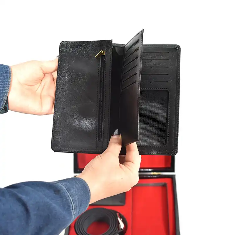 ست هدیه مردانه چرم رایا مدل R02