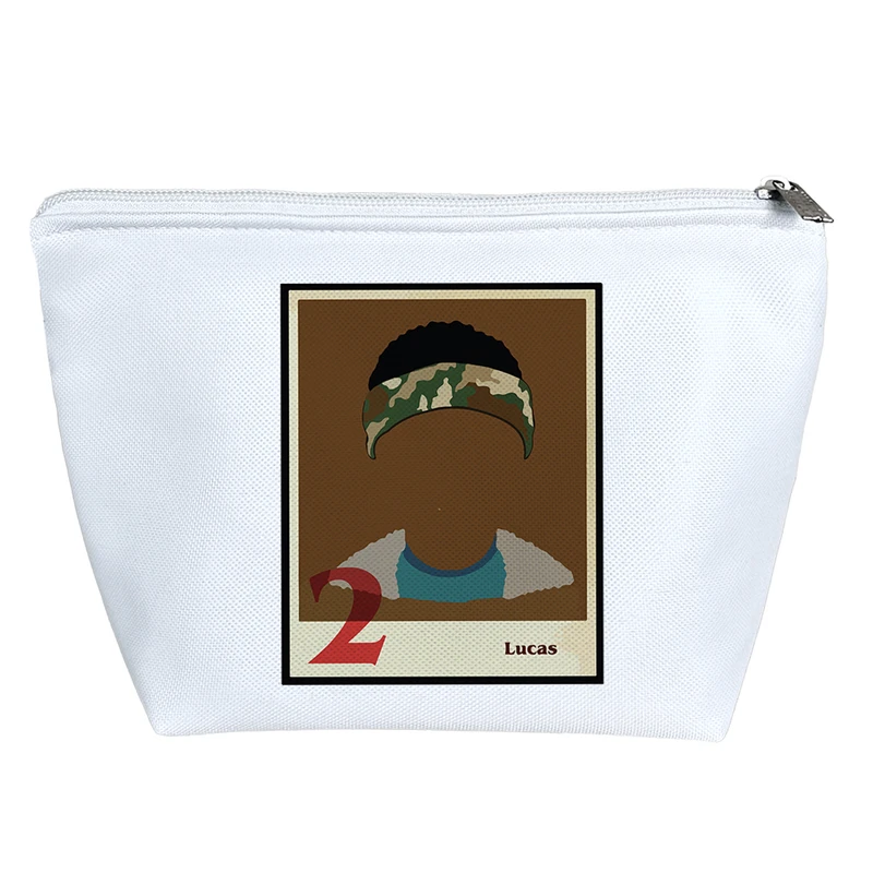 کیف لوازم آرایش دخترانه خندالو مدل (Stranger Things) لوکاس کد 9909