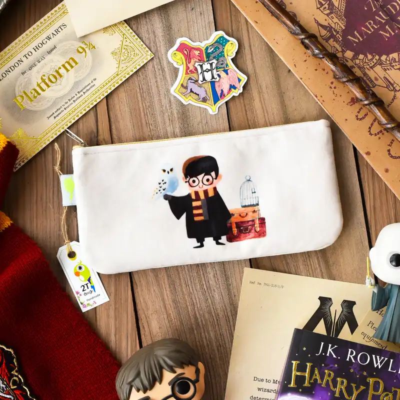 جامدادی طوطی دیزاین مدل هری پاتر Milky-HP01