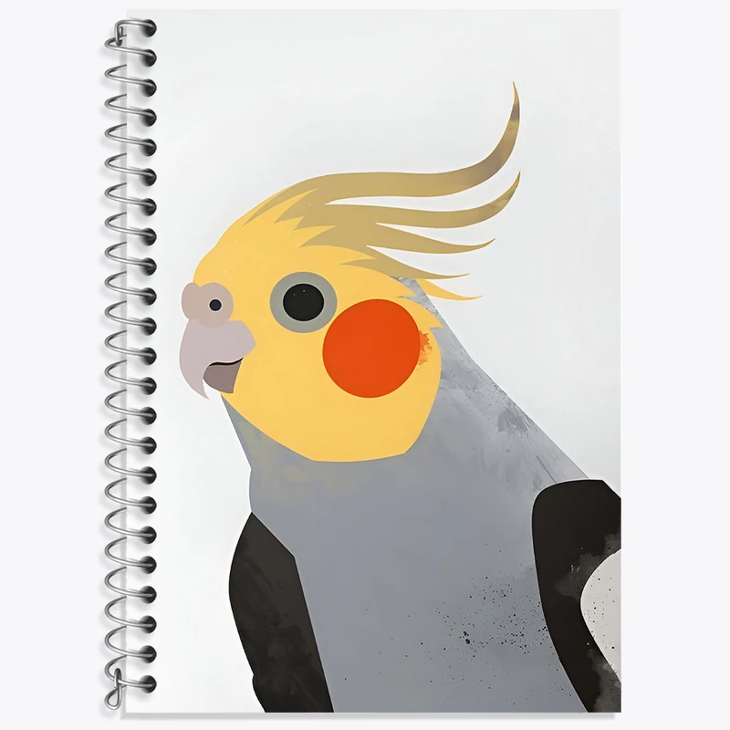 دفتر زبان 50 برگ خندالو مدل دو خط طرح عروس هلندی کد N5084