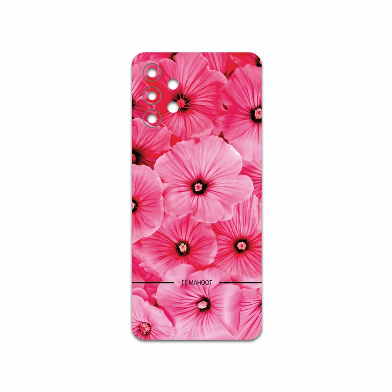 برچسب پوششی ماهوت مدل Pink-Flower مناسب برای گوشی موبایل سامسونگ Galaxy A32 5G