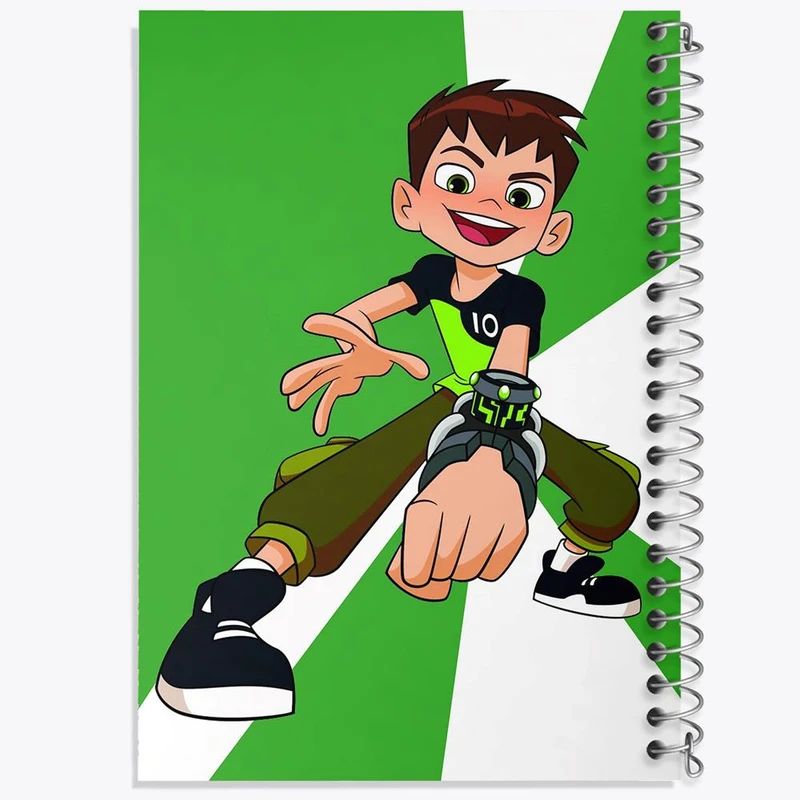 دفتر مشق 100 برگ خندالو طرح بن تن Ben 10 کد 3359