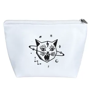 کیف لوازم آرایش دخترانه خندالو مدل فریاد گربه کد 8822