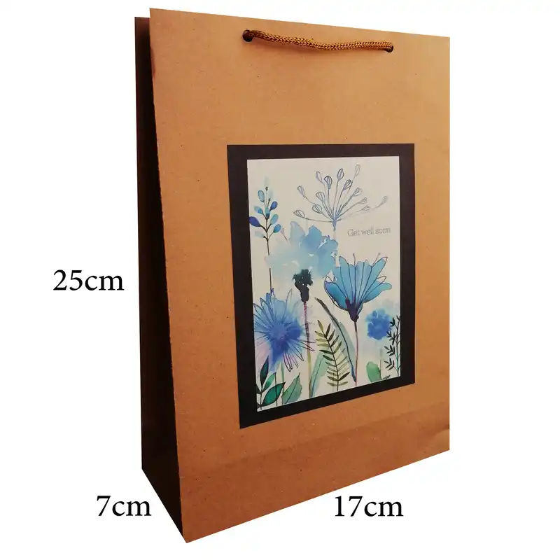 ساک هدیه مدل get well soon مجموعه 2 عددی