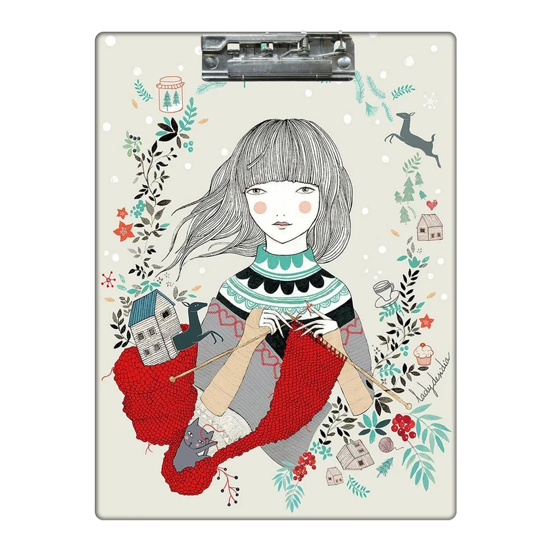 تخته شاسی طرح دخترانه کد 450556 سایز A4