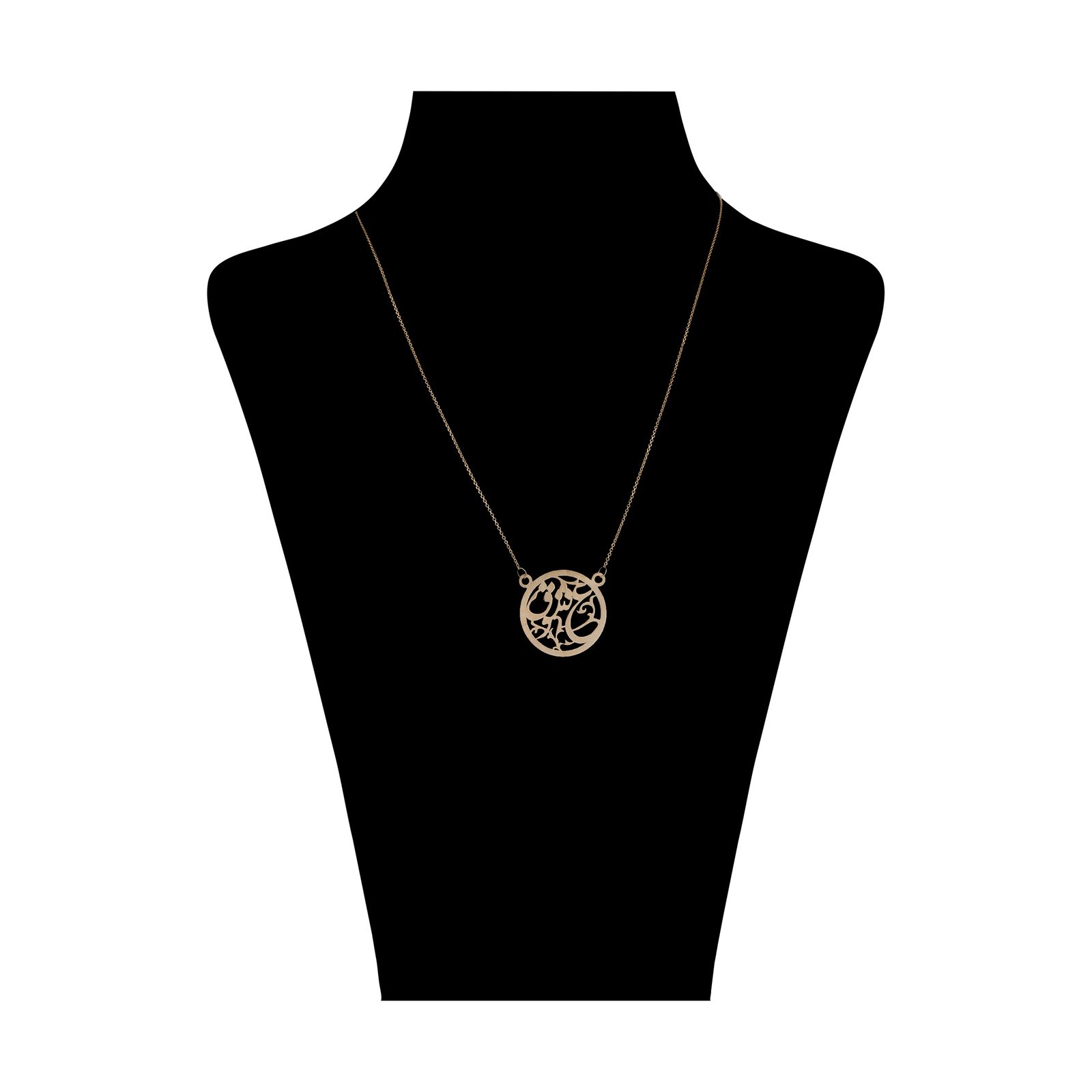 گردنبند طلا 18 عیار زنانه مایا ماهک مدل MM1798 -  - 1