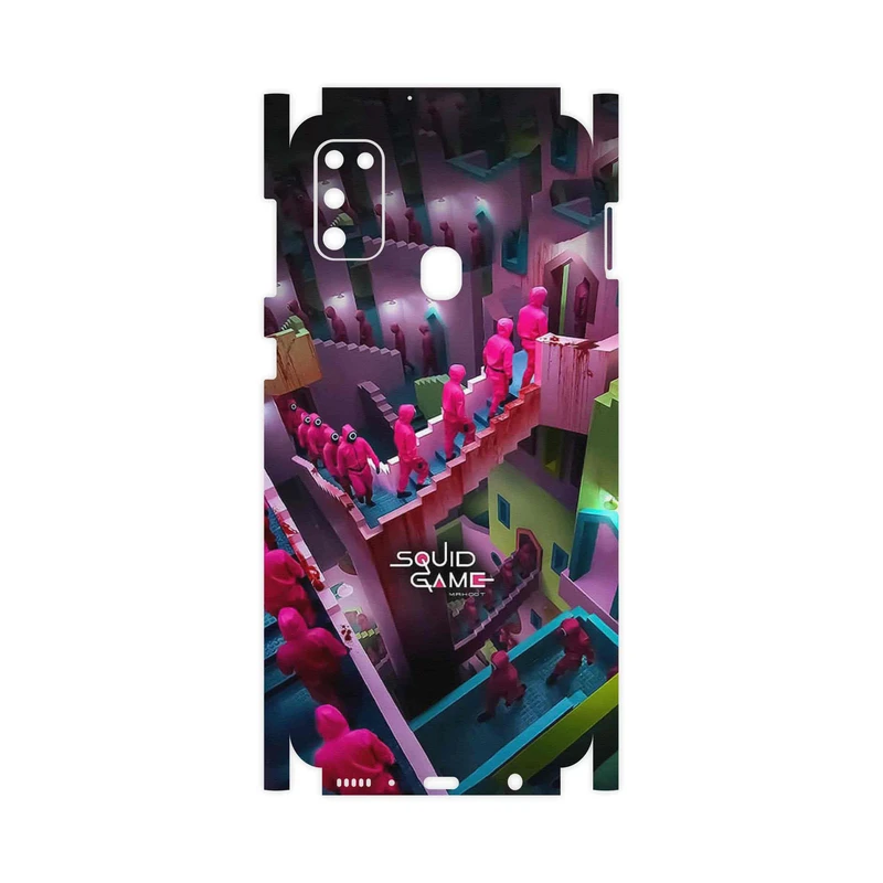 برچسب پوششی ماهوت مدل Squid Game-FullSkin مناسب برای گوشی موبایل سامسونگ Galaxy M21