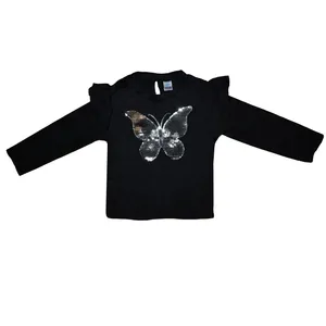 تی شرت آستین بلند نوزادی ال سی وایکیکی مدل 8765