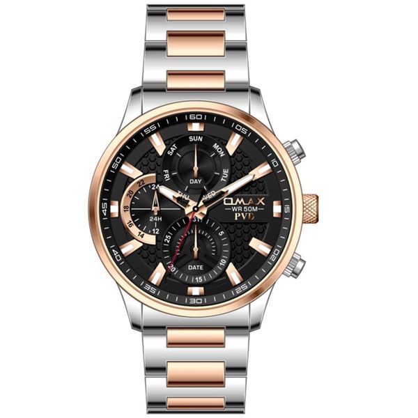 ساعت مچی عقربه‌ای کوارتز مردانه اوماکس مدل OEM003N012O