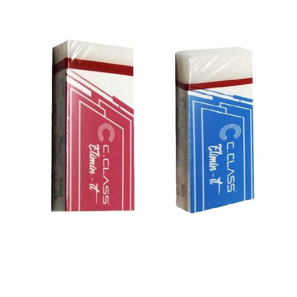پاک کن سی.کلاس مدل elimin-it eco-eraser کد ۰۰۷ بسته ۲ عددی پاک کن سی.کلاس مدل elimin-it eco-eraser کد ۰۰۷ بسته ۲ عددی
