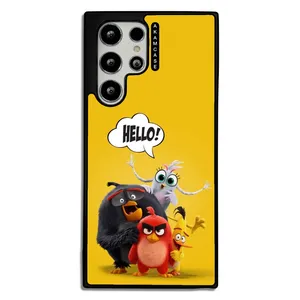 AKAM AMC-WSGS22U-ANGRY BIRDS17 Cover For Samsung Galaxy S22 Ultra