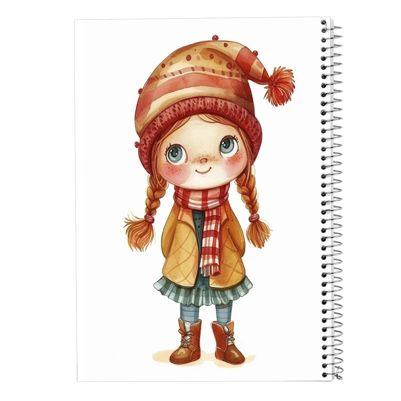 دفتر مشق 50 برگ مدوپد مدل دخترانه کد DF15765