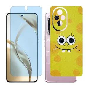Glass Together model matte anti blue screen protector suitable for Honor 200 mobile phone with back cover sticker