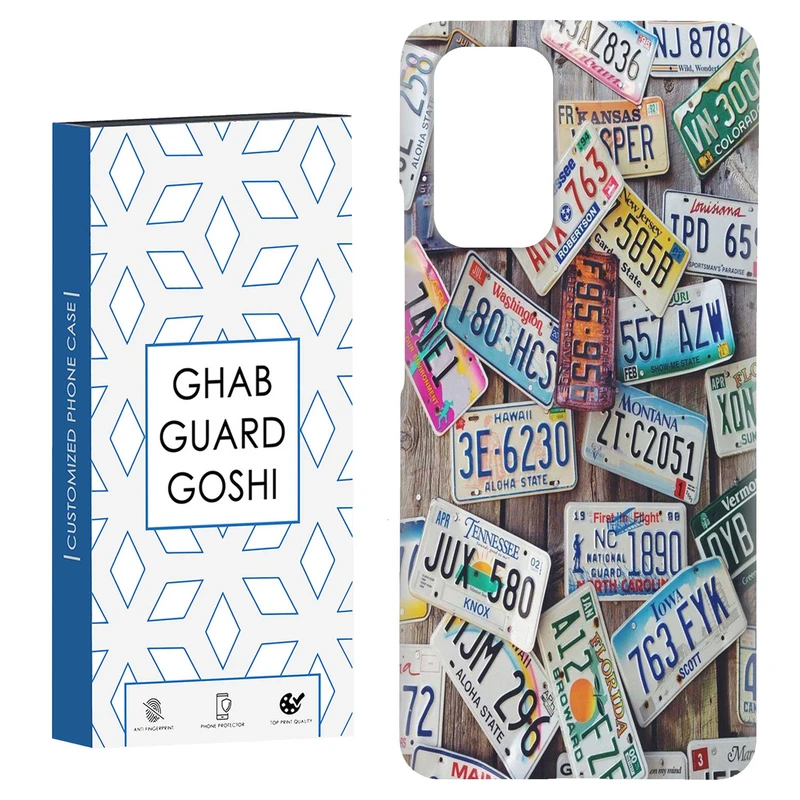 کاور قاب گارد گوشی طرح پلاک کد Dimo-765 مناسب برای گوشی موبایل شیائومی Redmi Note 9 4G / Redmi 9T