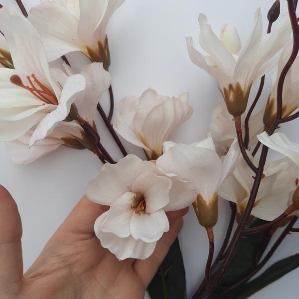 گل مصنوعی مدل گل amaryllis شاخه بلند