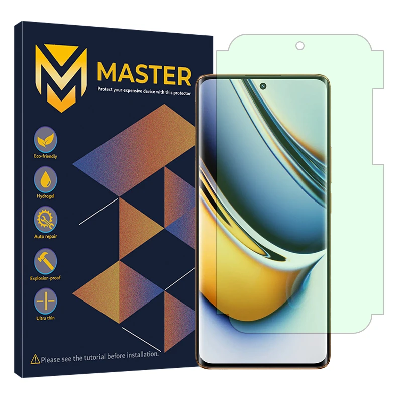محافظ صفحه نمایش حفاظت از نور سبز مستر مدل Eye Care مناسب برای گوشی موبایل ریلمی 11 Pro Plus