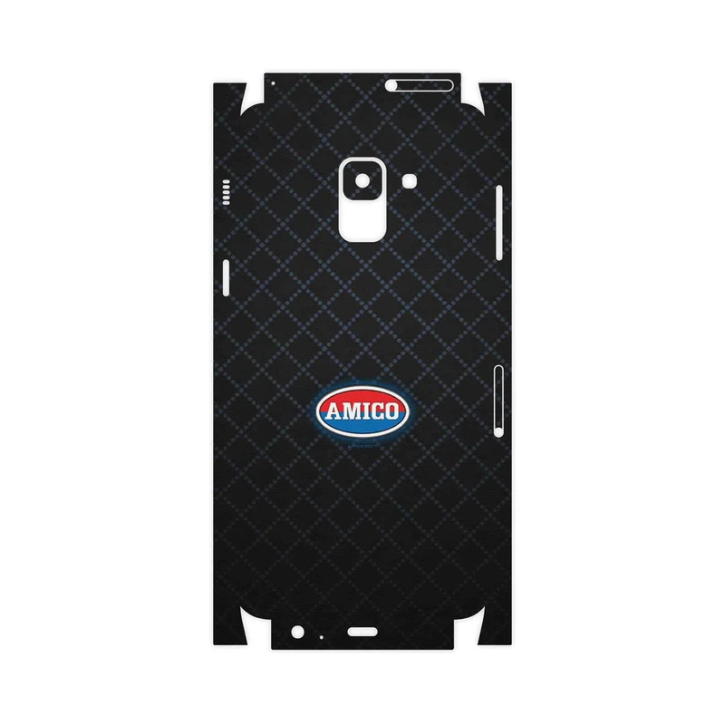 برچسب پوششی ماهوت مدل AMICO-FullSkin مناسب برای گوشی موبایل سامسونگ Galaxy A8 2018