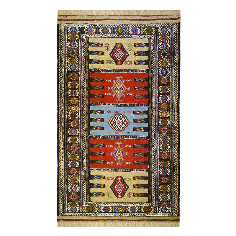 گلیم دستباف دو متری کد 5076