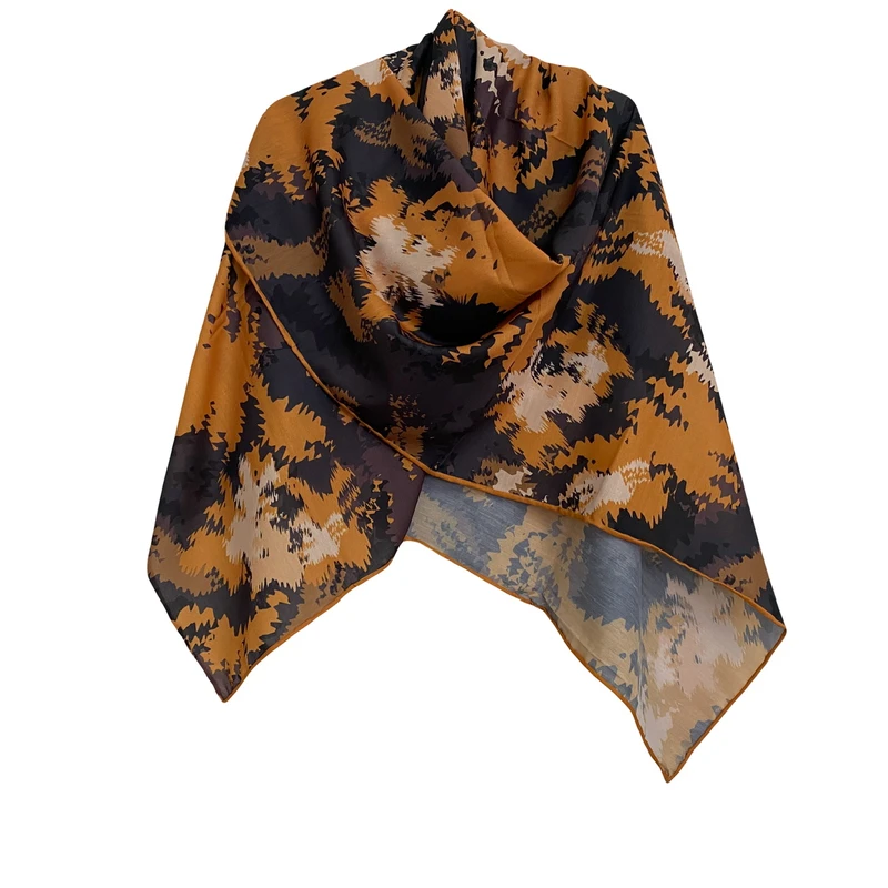 روسری زنانه مدل نخی چهار فصل دور دست دوز کد 1647 0