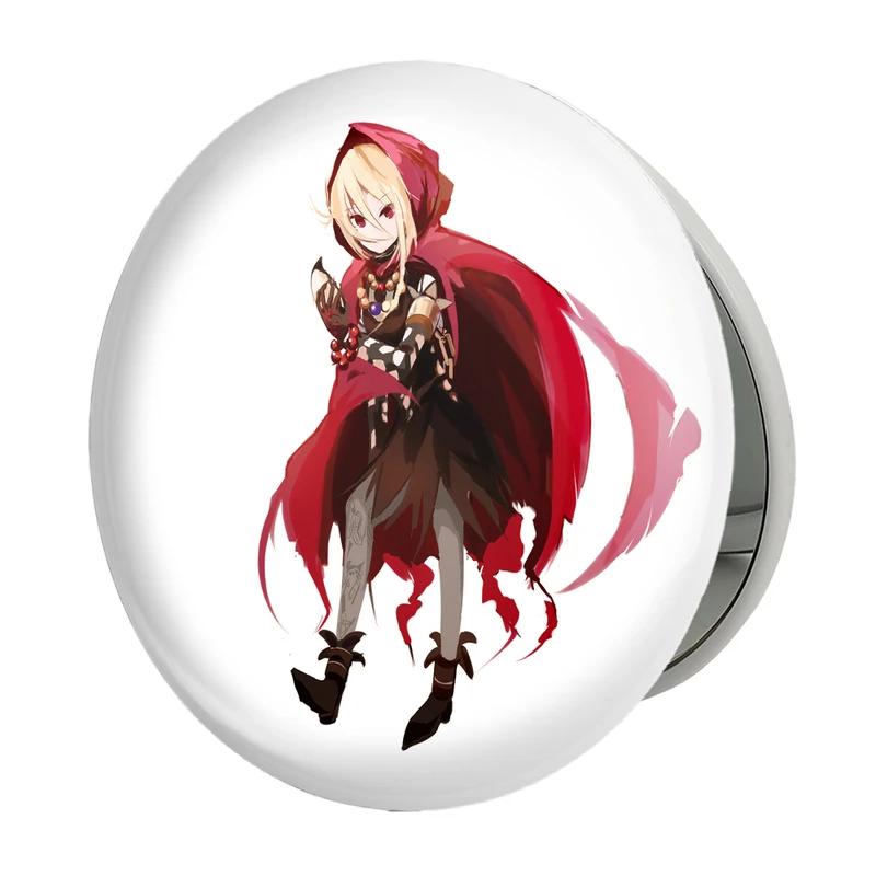 آینه جیبی خندالو طرح ایول انیمه اورلرد Overlord مدل تاشو کد 18332 