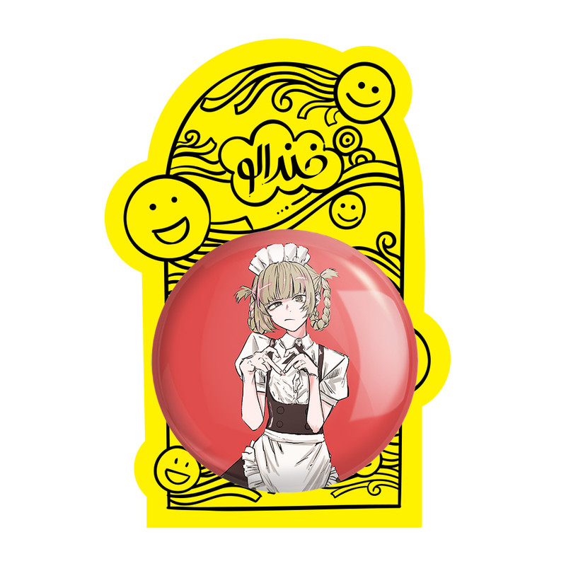 آینه جیبی خندالو طرح نازونا ناناکوسا انیمه کال آف نایت مدل تاشو کد 17826