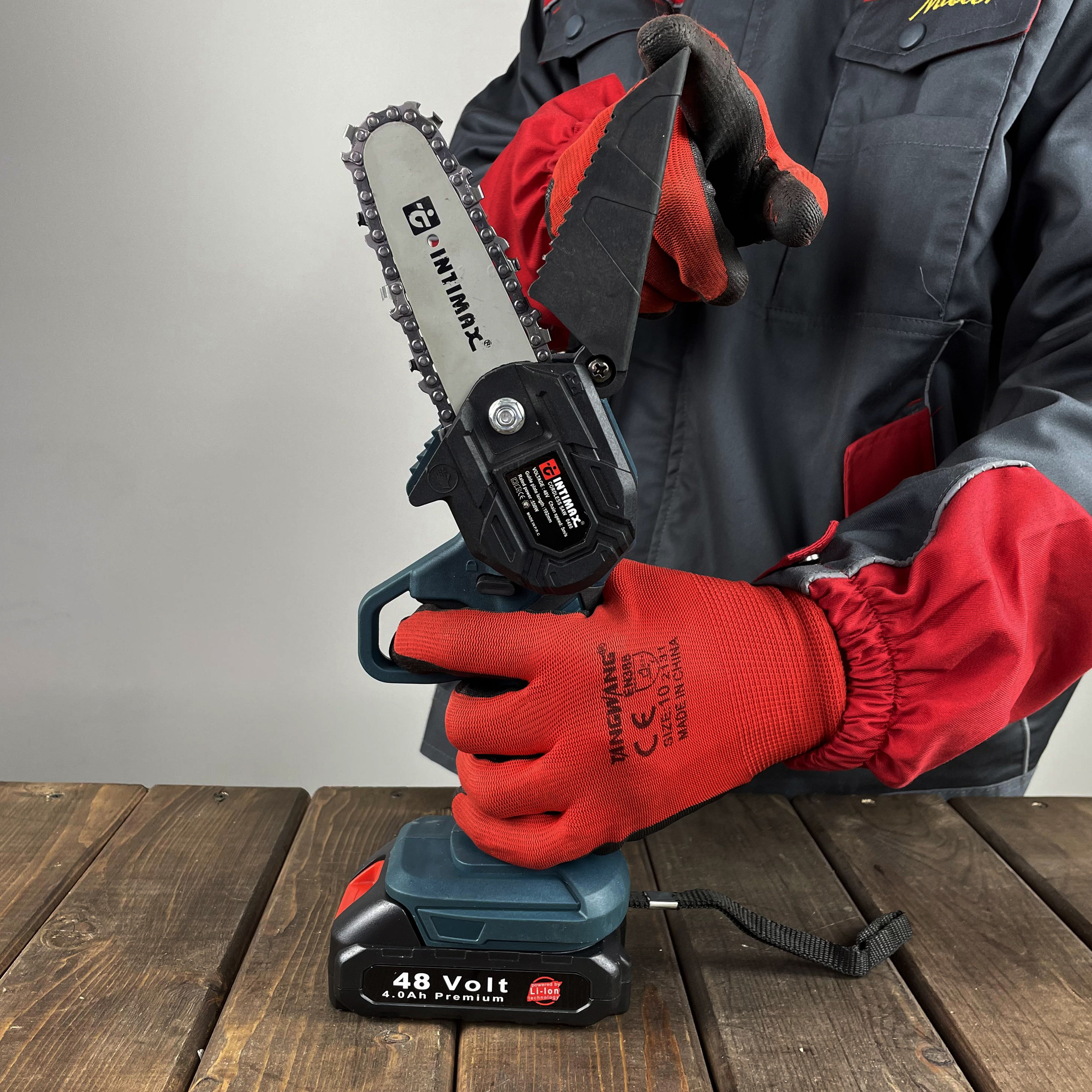 اره زنجیری شارژی اینتیمکث کد 10Cm