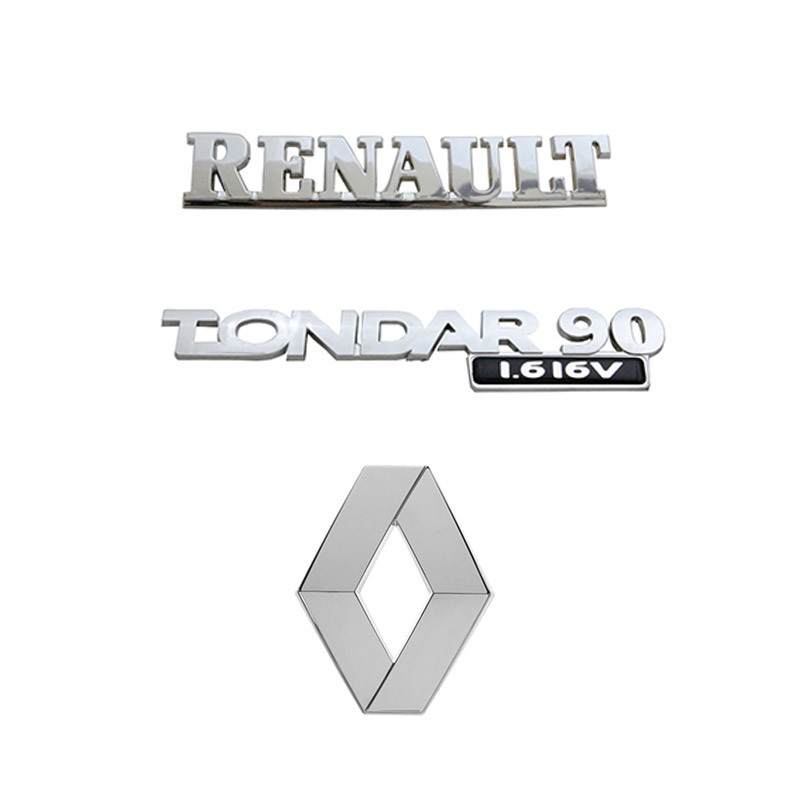 آرم  خودرو قطعه سازان کبیر مدل R-REN-197 مناسب برای رنو L90 بسته 3 عددی