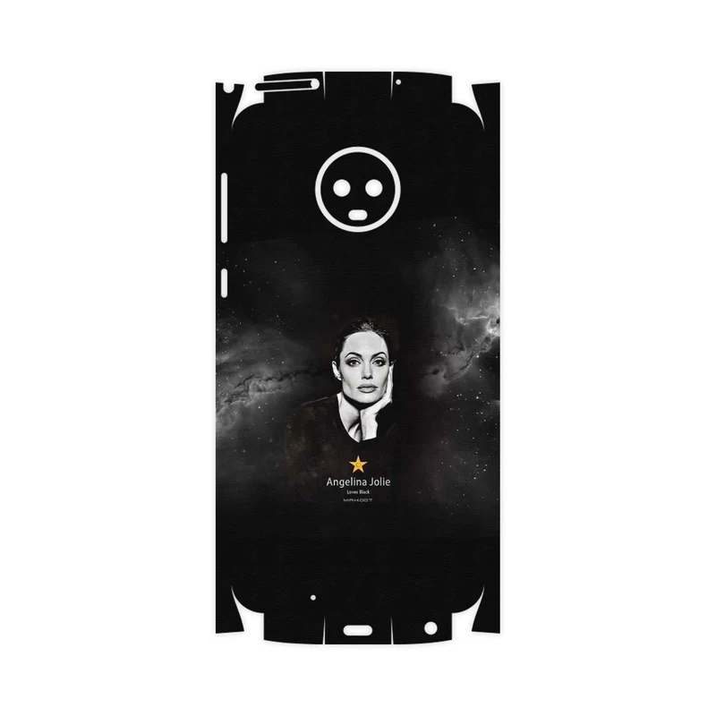 برچسب پوششی ماهوت مدل Angelina Jolie-FullSkin مناسب برای گوشی موبایل موتورولا Moto G6