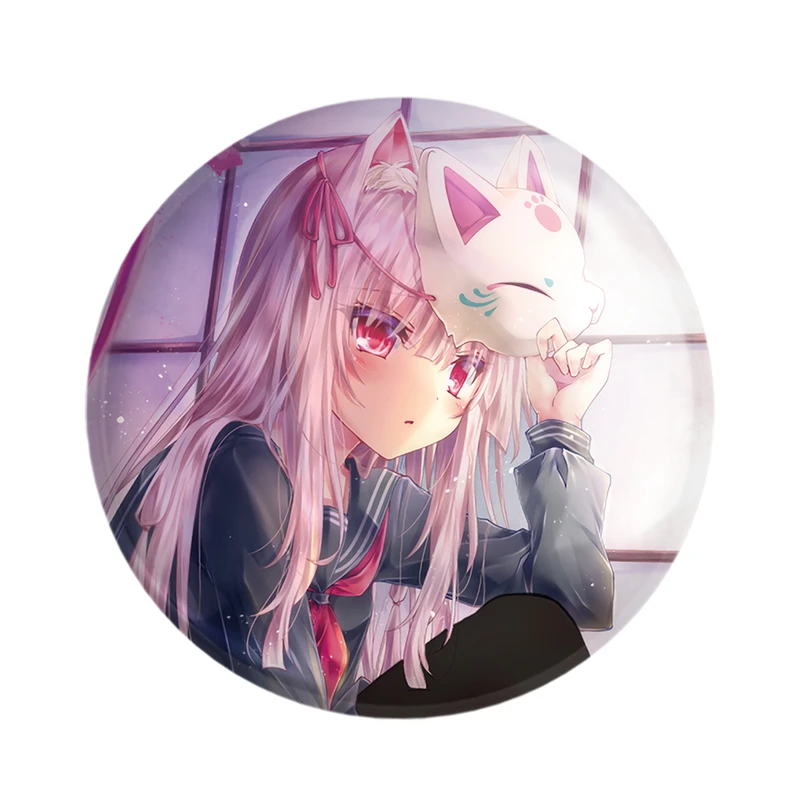 مگنت خندالو مدل دختر انیمه ای  کد 18027