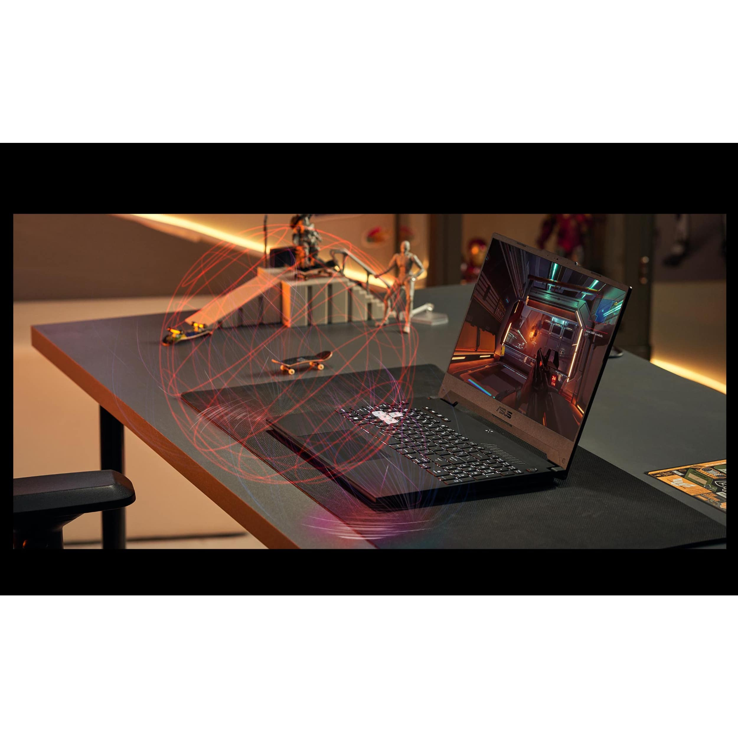 لپ تاپ 15.6 اینچی ایسوس مدل TUF Dash FX507ZI-F15 - I7 32GB 2SSD RTX4070 - کاستوم شده