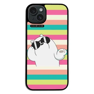 AKAM AMCWA15PLUS-BARE BEAR11 Cover For Apple iPhone 15 Plus