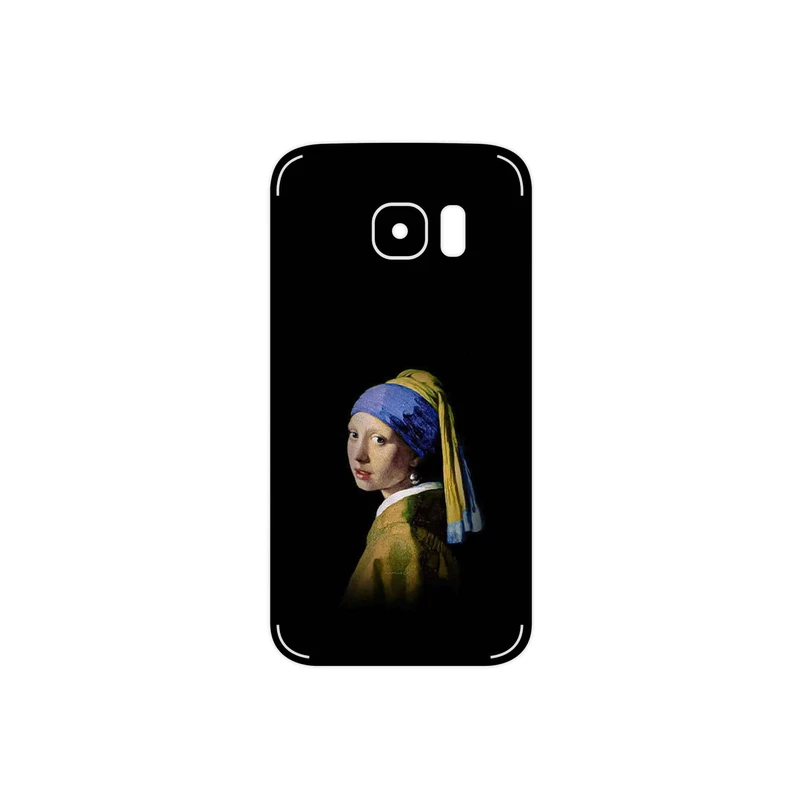 برچسب پوششی ماهوت مدل Girl with a Pearl Earring of Vermeer مناسب برای گوشی موبایل سامسونگ Galaxy S7