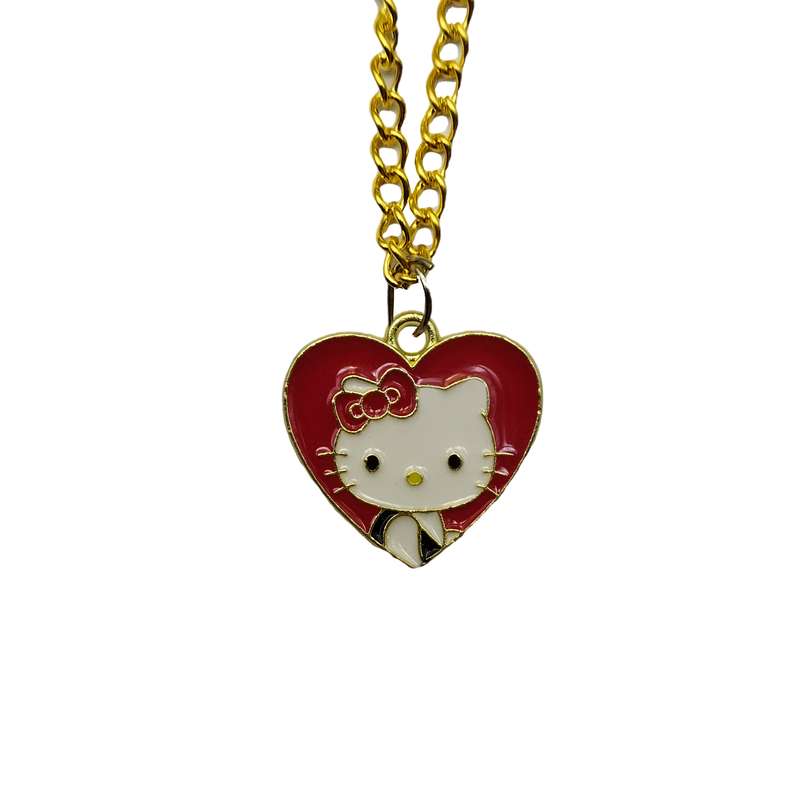 گردنبند دخترانه مدل هلو کیتی کد G-02