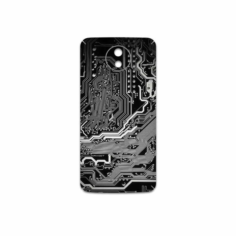برچسب پوششی ماهوت مدل Black Printed Circuit Board مناسب برای گوشی موبایل موتورولا Moto C Plus