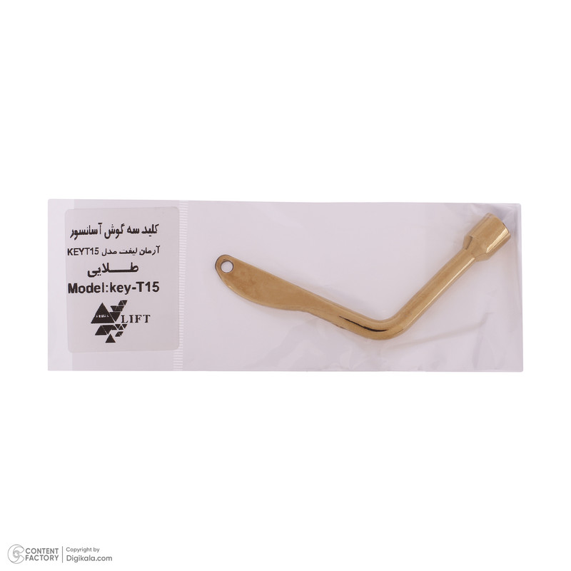 کلید درب آسانسور آرمان لیفت مدل KEY-T15-G