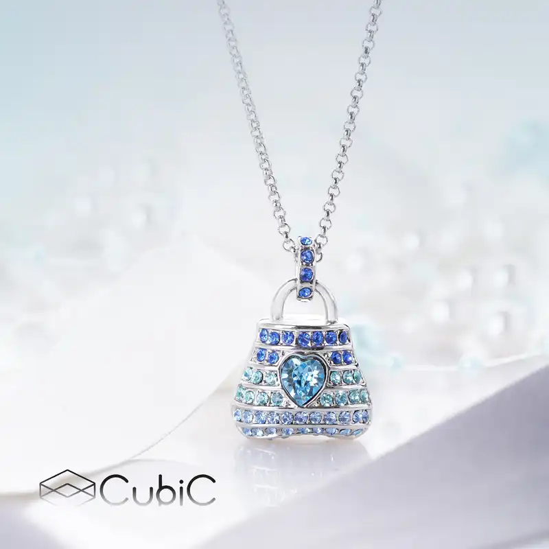 گردنبند زنانه کوبیک مدل QN-65777