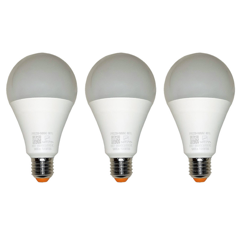 لامپ 9 وات مهتابی نمانور مدل LED پایه E27 بسته 3 عددی