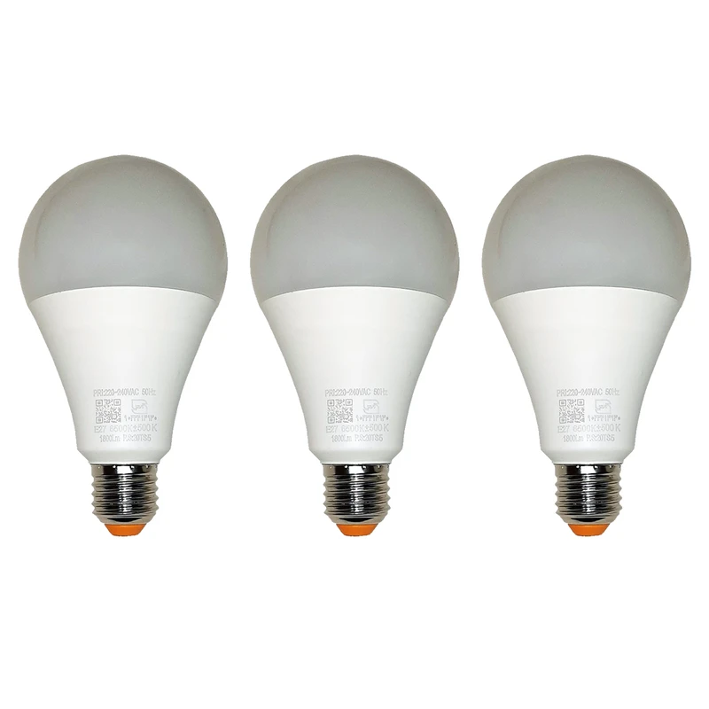 لامپ 15 وات آفتابی نمانور مدل LED پایه E27 بسته 3 عددی