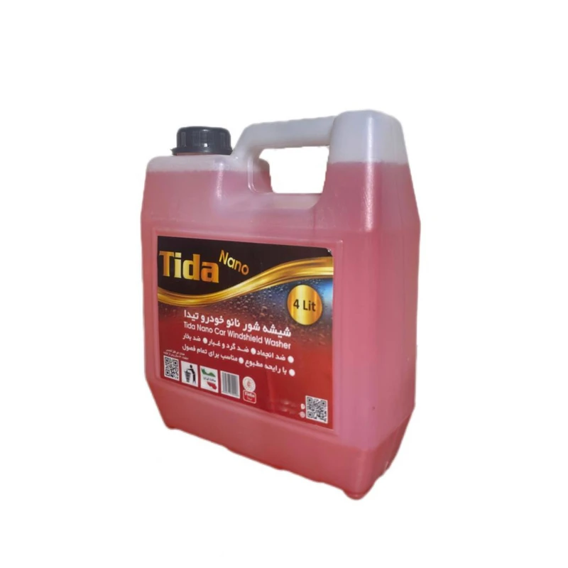 شیشه شور خودرو تیدا مدل نانو حجم 4000 میلی لیتر  