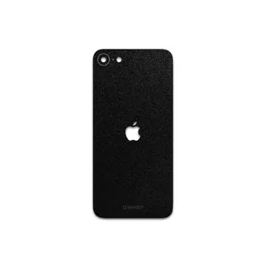 MAHOOT Black-Suede Cover Sticker for Apple iPhone SE 2020