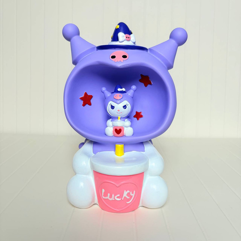 قلک مدل کرومی چراغ دار کد 001