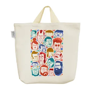 ساک خرید خندالو مدل چهره ها کد 5657