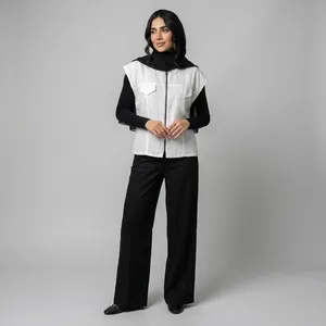 وست زنانه مدل زیپی