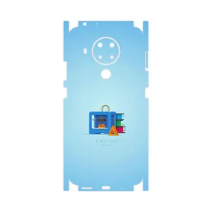 MAHOOT 3D Printer-FullSkin Cover Sticker for Nokia 5.4
