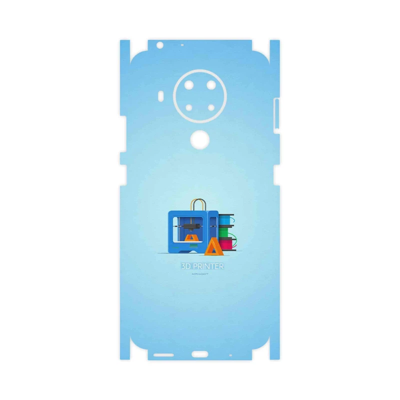 برچسب پوششی ماهوت مدل 3D Printer-FullSkin مناسب برای گوشی موبایل نوکیا 5.4