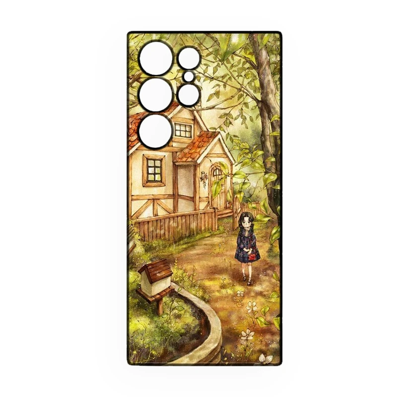 کاور طرح دخترانه کد 279 مناسب برای گوشی موبایل سامسونگ Galaxy S24 Ultra  