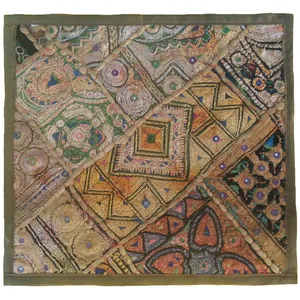 رومیزی سوزن دوزی مدل عسلی کد ZAR27