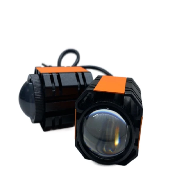 عکس شماره 15 : پرژکتور موتور سیکلت مدل led vishay 66 مناسب برای آفرود مجموعه 2 عددی