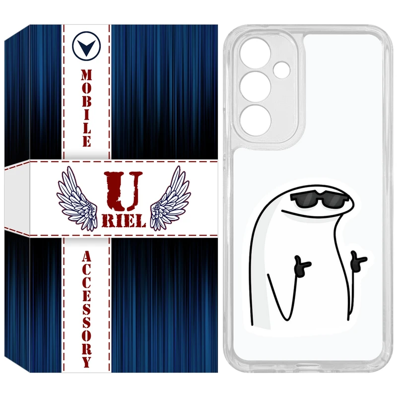 کاور یوریل مدل Clear کد 78 طرح آفکورس مناسب برای گوشی موبایل سامسونگ Galaxy A54