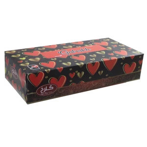 دستمال کاغذی 100 برگ گلرخ مدل Heart100